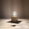 ARIZ stolová lampa prírodné drevo 1x60W E 27 Sollux Lighting