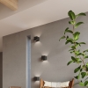 Nástenné svietidlo LUCA black LED IP54 1x6W LED Sollux Lighting
