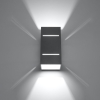 Nástenné svietidlo BLOCCO sivé 1x40W G9 Sollux Lighting