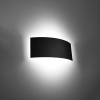 Nástenné svietidlo MAGNUS čierne 2x40W G9 Sollux Lighting