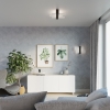 Nástenné svietidlo FENIKS 1 wenge 1x60W E27 Sollux Lighting