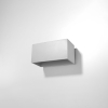Nástenné svietidlo QUAD MAXI sivé 2x40W G9 Sollux Lighting