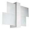 Nástenné svietidlo FENIKS 1 biele 1x60W E27 Sollux Lighting