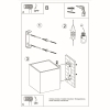 Nástenné svietidlo QUAD 1 antracit 1x40W G9 Sollux Lighting