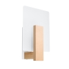 Nástenné svietidlo LAPPO prírodné drevo 1x40W E14 Sollux Lighting