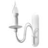 Nástenné svietidlo MINERWA biele 1x40W E14 Sollux Lighting