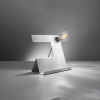 Stolná lampa INCLINE biela 1x60W E27 Sollux Lighting