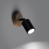Nástenné svietidlo VERDO čierne 1x10W GU10 Sollux Lighting