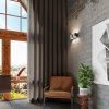 Nástenné svietidlo ORBIS 2 sivé 2x40W G9 Sollux Lighting