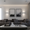 Nástenné svietidlo QUAD concrete 1x40W G9 Sollux Lighting