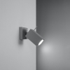 Nástenné svietidlo MERIDA 1 sivé 1x40W GU10 Sollux Lighting