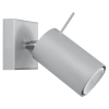 Nástenné svietidlo RING 1 sivé 1x40W GU10 Sollux Lighting