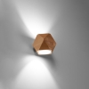 Nástenné svietidlo WOODY prírodné drevo 1x40W G9 Sollux Lighting