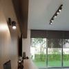 Nástenné svietidlo RING čierne 1x40W GU10 Sollux Lighting