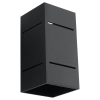 Nástenné svietidlo BLOCCO čierne 1x40W G9 Sollux Lighting