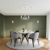 Nástenné svietidlo MINERWA biele 1x40W E14 Sollux Lighting