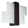 Nástenné svietidlo FENIKS 1 wenge 1x60W E27 Sollux Lighting