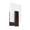Nástenné svietidlo LAPPO wenge 1x40W E14 Sollux Lighting