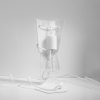 ARBY stolná lampa biela 1x60W E 27 Sollux Lighting