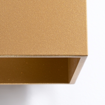 Nástenné svietidlo QUAD 1 gold 1x8W G9 Sollux Lighting