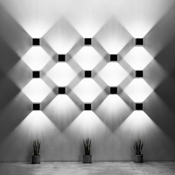 Nástenné svietidlo QUAD 1 čierne 1x40W G9 Sollux Lighting
