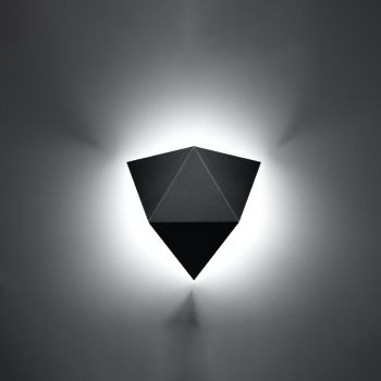 Nástenné svietidlo SOLIDO čierne 2x40W G9 Sollux Lighting