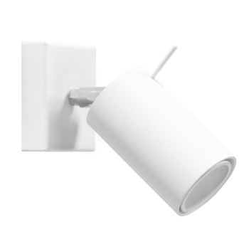 Nástenné svietidlo RING biele 1x40W GU10 Sollux Lighting