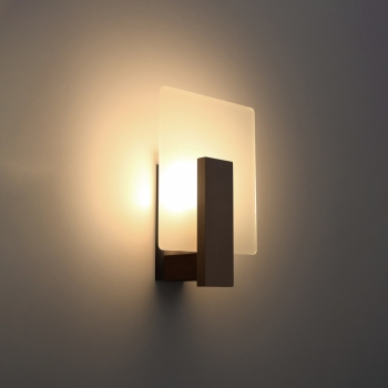 Nástenné svietidlo LAPPO wenge 1x40W E14 Sollux Lighting