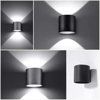 Nástenné svietidlo ORBIS 1 biele 1x40W G9 Sollux Lighting