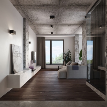 Nástenné svietidlo QUAD MAXI sivé 2x40W G9 Sollux Lighting