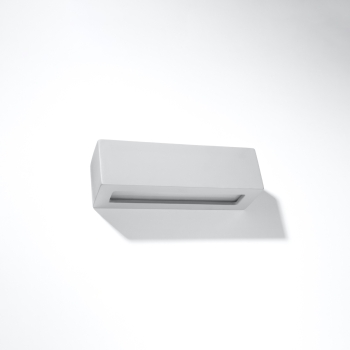 VEGA sivá 1x60W E27 keramická nástenná lampa od Sollux Lighting