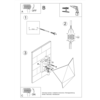 Nástenné svietidlo SOLIDO biele 2x40W G9 Sollux Lighting
