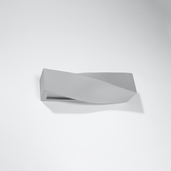 Nástenné svietidlo SIGMA sivé 1x60W E27 Sollux Lighting