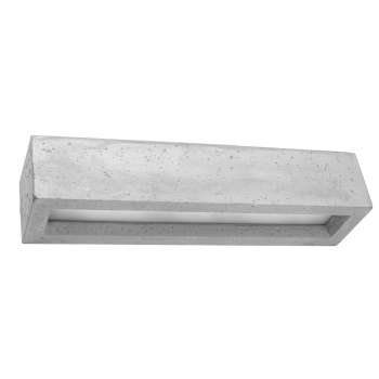 Nástenné svietidlo VEGA 50 concrete 1x60W E27 Sollux Lighting