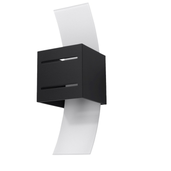 Nástenné svietidlo LORETO čierne 1x40W G9 Sollux Lighting