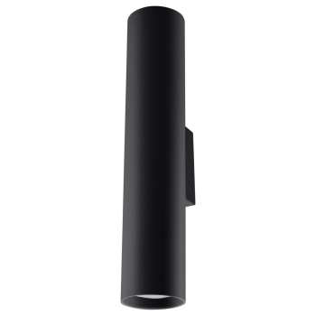 Nástenné svietidlo LAGOS 2 čierne 2x10W GU10 Sollux Lighting