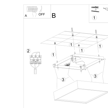 Keramická nástenná lampa HELIOS 1x60W E27 Sollux Lighting