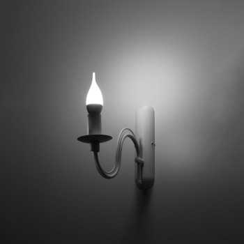 Nástenné svietidlo MINERWA biele 1x40W E14 Sollux Lighting