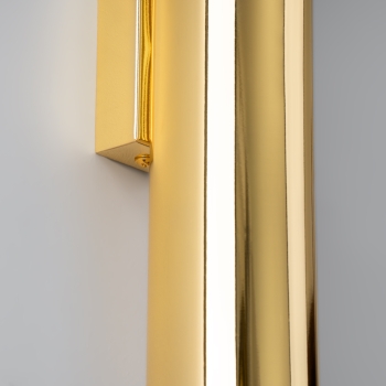 Nástenné svietidlo LAGOS 2 lesklé zlaté 2x10W GU10 Sollux Lighting