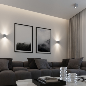 Nástenné svietidlo QUAD concrete 1x40W G9 Sollux Lighting