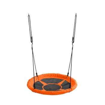 Záhradná hojdačka Čapie hniezdo 65 cm oranžová