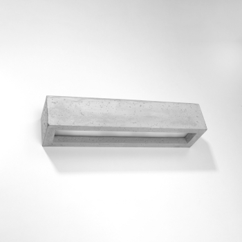 Nástenné svietidlo VEGA 50 concrete 1x60W E27 Sollux Lighting