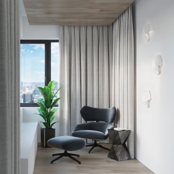 Nástenné svietidlo TRE white 2x40W G9 Sollux Lighting