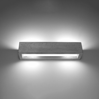 Nástenné svietidlo VEGA 50 concrete 1x60W E27 Sollux Lighting