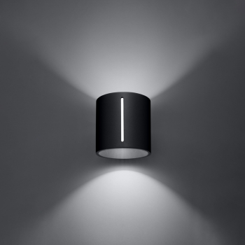 Nástenné svietidlo INEZ čierne 1x40W G9 Sollux Lighting