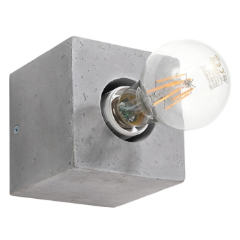 Nástenné svietidlo ARIZ concrete 1x60W E27 Sollux Lighting