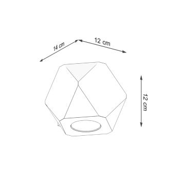 Nástenné svietidlo WOODY prírodné drevo 1x40W G9 Sollux Lighting
