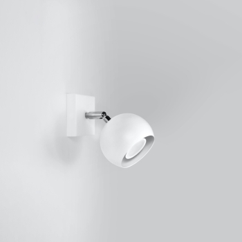 Nástenné svietidlo OCULARE biele 1x40W GU10 Sollux Lighting