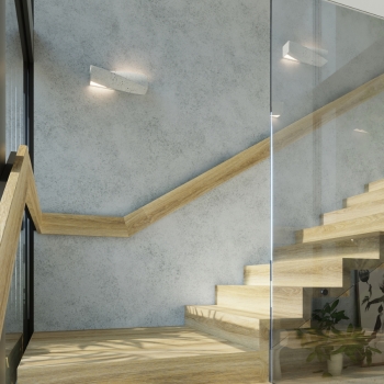 Nástenné svietidlo SIGMA concrete 1x60W E27 Sollux Lighting