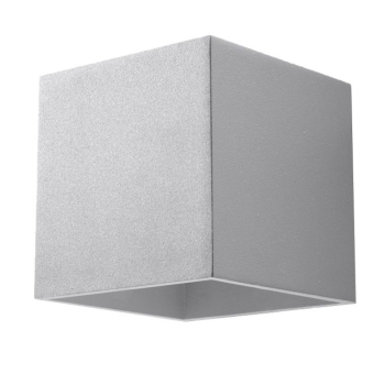 Nástenné svietidlo QUAD 1 sivé 1x40W G9 Sollux Lighting